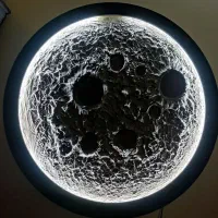 ماه سایز بزرگ|ریسه و چراغ تزئینی|باقرشهر, |دیوار