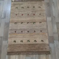 زرچارک ۸۰در ۱۲۰گبه دستبافت شیراز پشم دست ریس