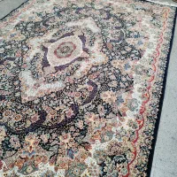 2تخته فرش 9متری عروس 700شانه سورمه ای|فرش|قم, نیروگاه|دیوار