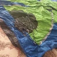 حراج چادرمسافرتی ۱۲نفره .میله ای.روانسر۲میلیون