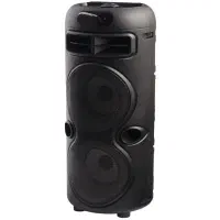 اسپیکر ارتفاع40سانت 8 اینچ بهمراه کنترل و میکروفن|پخشکننده همراه|رشت, کوی طالقانی|دیوار