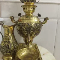 سماور ذغالی سیاه قلم