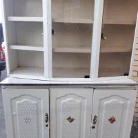 ویترین فلزی دو قسمتی