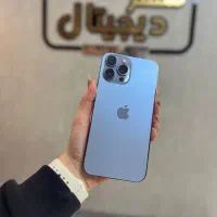 آیفون ۱۳پرومکس آبی ZAA(دوسیم کارت)۵۱۲گیگ کارکرده