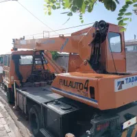 جرثقیل ۷تن|خودرو سنگین|نیمبلوک, |دیوار