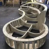 کلاف مبل راحتی از جنس پلای وود برش با دستگاه cnc|مبلمان خانگی و میز عسلی|چهاردانگه (تهران), |دیوار