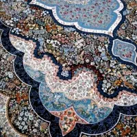 دوتخته فرش ۹متری ۷۰۰شانه|فرش|سراب, |دیوار
