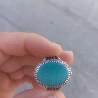 انگشتر نقره رکاب دست ساز خط زیبا با امضا استاد مجد|جواهرات|ملایر, |دیوار