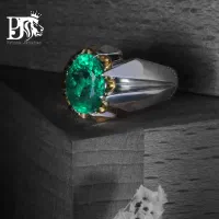 انگشتر جواهر زمرد ناب کلمبیایی بالاترین گرید