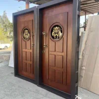 درب ورودی ضدسرقت چوبی فلزی مقاوم آپارتمان باغ ویلا|مصالح و تجهیزات ساختمان|تهران, تهرانسر شمالی|دیوار