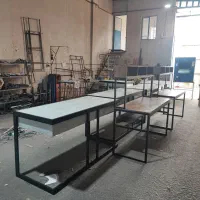 تولید کننده میز و صندل برای شلف دکور فلزی(موسوی)|کتابخانه، شلف، قفسههای دیواری|مشهد, گرجی علیا|دیوار