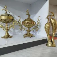 سه تیکه برنزه دو شکلات خوری یه دورنا