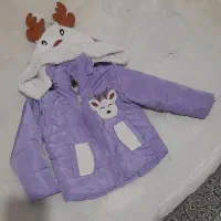 کاپشن و لباس دخترانه نو