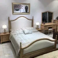 سیسمونی/نقد و چک ۴ ماهه/تخت خواب سرویس چوبی