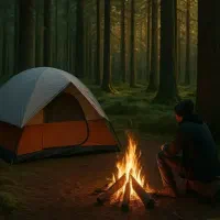 تولید ویدئو کمپینگ در طبیعت