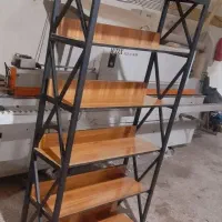 کتابخانه واستند ایستاده بغل ضربدری در ۵طبقه