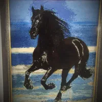 تابلو فرش دستبافت منحصر به فرد