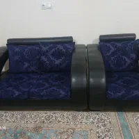 یک دست مبل درحدنو جاکفشی واینه شمدان