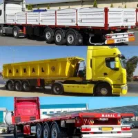 باربری تریلی کفی لبه کمرشکن جفت تک ایسوزو ترانزیت