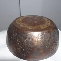 کاسه مسی|کلکسیون اشیاء عتیقه|اردبیل, |دیوار