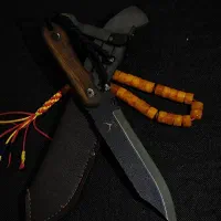 چاقوی بوشکرفت نظامی سنگشور ، کارد کمری طبیعت گردی|کوهنوردی و کمپینگ|رامهرمز, |دیوار