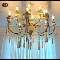 لوستر برنز سنگ مرمر|لوستر و چراغ آویز|همدان, |دیوار