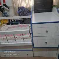 تخت خواب کودک نوجوانی در حد نو