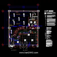اتوکدکار.autocadطراحی پلان طراحی داخلی نما 3D