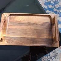 فروش سینی چوبی|ظروف سرو و پذیرایی|کرج, کلاک پایین|دیوار