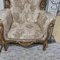 مبل ۹ نفره سلطنتی کاملا نو و تمیز|مبلمان خانگی و میز عسلی|قدس, شهر‌قدس|دیوار