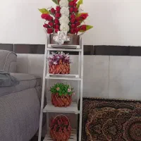 میز گل همراه گل هاش