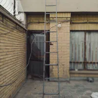 نردبان اهنی|ابزارآلات|مبارکه, |دیوار