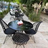 میز و صندلی طرح بلوط میزوصندلی طرح برگ