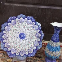 ظرف مینا کاری