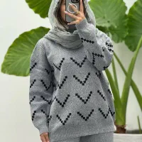 بلوز شلوار بافت|لباس|زرندیه, |دیوار