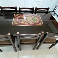 میز ناهار خوری تمام چوب