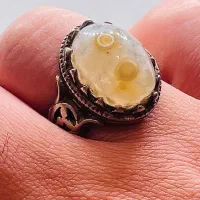 انگشتر باباقوری و عقیق