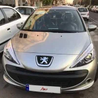207 خشک و کارکرده  اقساط تحویل 2 ساعته