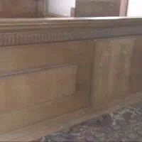 تخت خواب دو نفره|تخت و سرویس خواب|اصفهان, تخت فولاد|دیوار