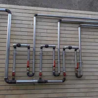 لوله کشی گاز آب وپکیج ***