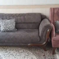 مبل راحتی ۷نفره درحد|مبلمان خانگی و میز عسلی|قم, باجک دو|دیوار