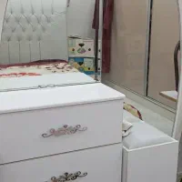 تخت خواب دو نفره|تخت و سرویس خواب|خرمآباد, |دیوار