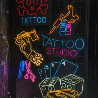 نئون|ریسه و چراغ تزئینی|بندرعباس, |دیوار