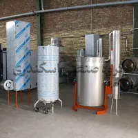 مخزن گلابگیر عرقگیر دیگ تقطیر گلاب عرق گیر 600