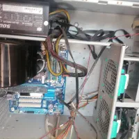 کیس حرفه ای پاور گرین و کولر مستر و قطعات