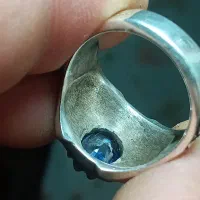 انگشتر یاقوت کبود سریلانکا طبیعی|جواهرات|تهران, جوادیه|دیوار