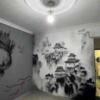 (طراحی )  تابلو و نقاشی دیواری|خدمات پیشه و مهارت|رشت, گلسار|دیوار