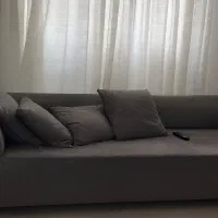 مبل سه نفر چوب سنگ