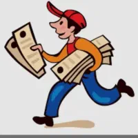 تراکت پخش کن خانم و آقا