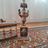 گارد مسی و برنجی شومینه|کلکسیون اشیاء عتیقه|سراب, |دیوار